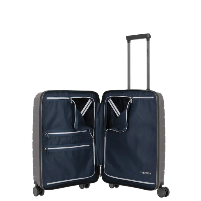 Travelite Air Base 4 Wiel Trolley S Front-Pocket anthracite
