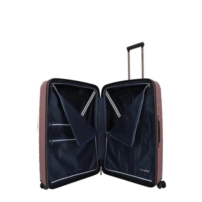 Travelite Air Base 4 Wiel Trolley M Expandable lila