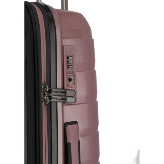 Travelite Air Base 4 Wiel Trolley M Expandable lila