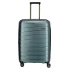 Travelite Air Base 4 Wiel Trolley M Expandable ice blue