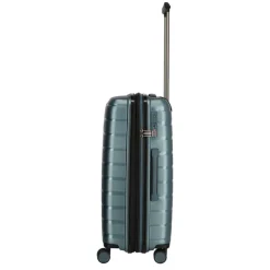 Travelite Air Base 4 Wiel Trolley M Expandable ice blue