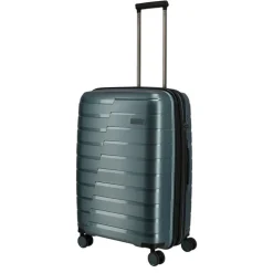 Travelite Air Base 4 Wiel Trolley M Expandable ice blue