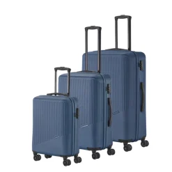 Travelite Bali 4 Wiel Trolley M blue