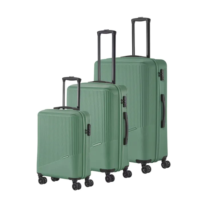 Travelite Bali 4 Wiel Trolley M green