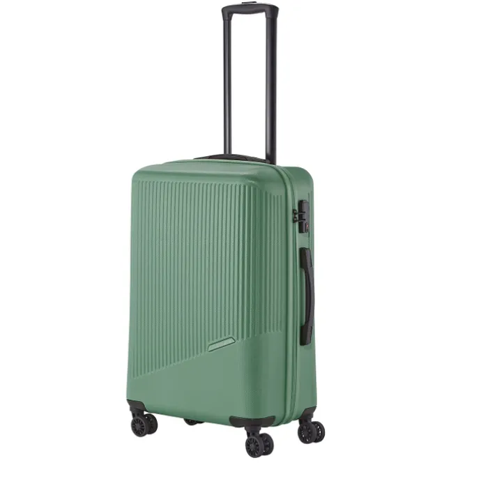 Travelite Bali 4 Wiel Trolley M green