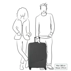 Travelite Bali 4 Wiel Trolley L anthracite