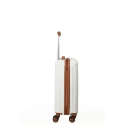 Travelite Bali 4 Wiel Trolley S white/cognac