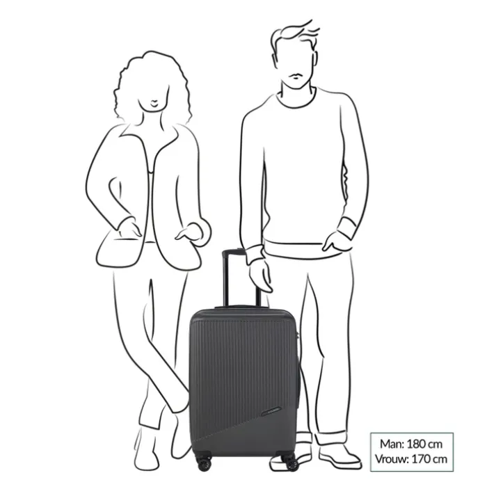 Travelite Bali 4 Wiel Trolley M anthracite