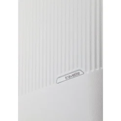 Travelite Bali 4 Wiel Trolley L white/cognac