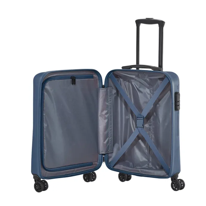 Travelite Bali 4 Wiel Trolley S blue