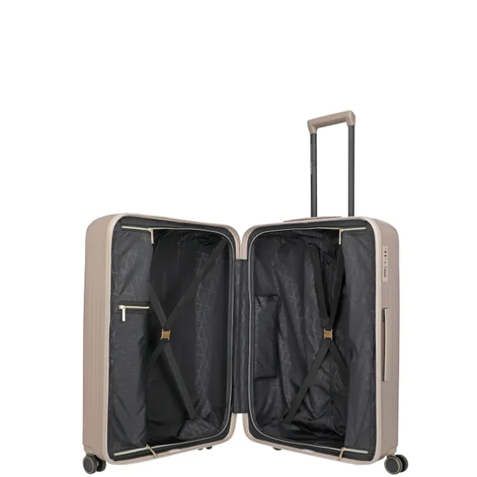 Travelite Barbara Novelty 4 Wheel Trolley L satin nude