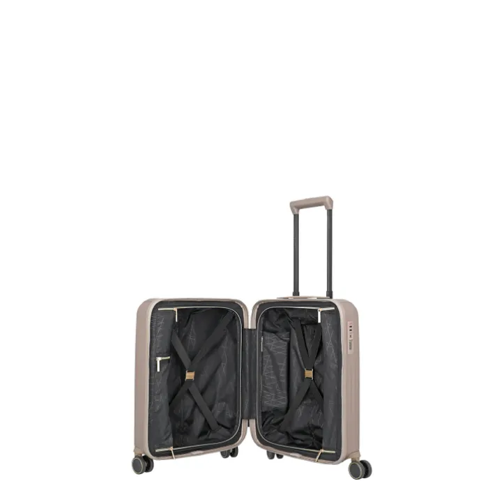 Travelite Barbara Novelty 4 Wheel Cabin Trolley satin nude