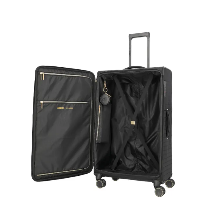 Travelite Barbara Stepp 4 Wheel Trolley L black