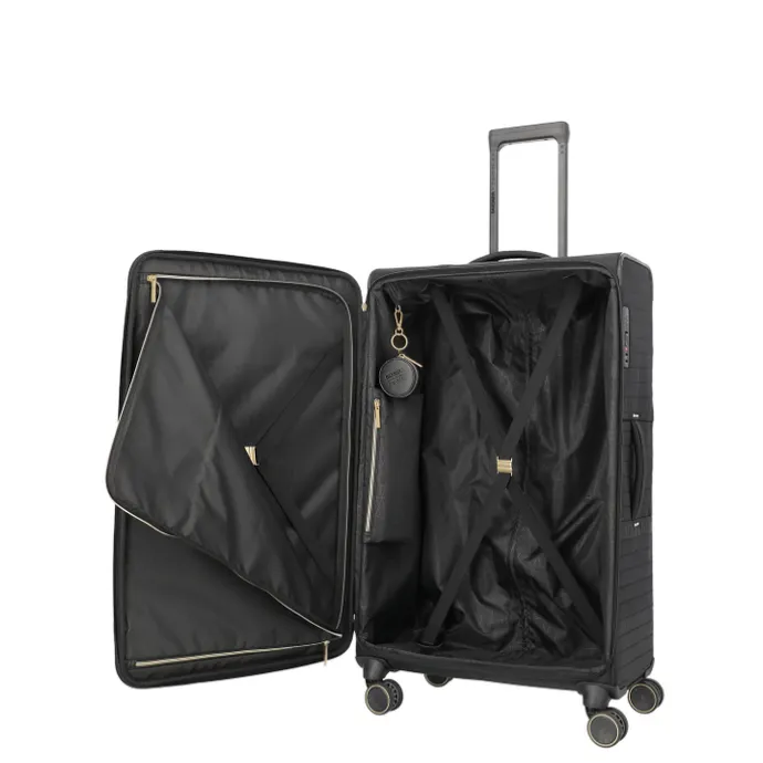 Travelite Barbara Stepp 4 Wheel Trolley L black