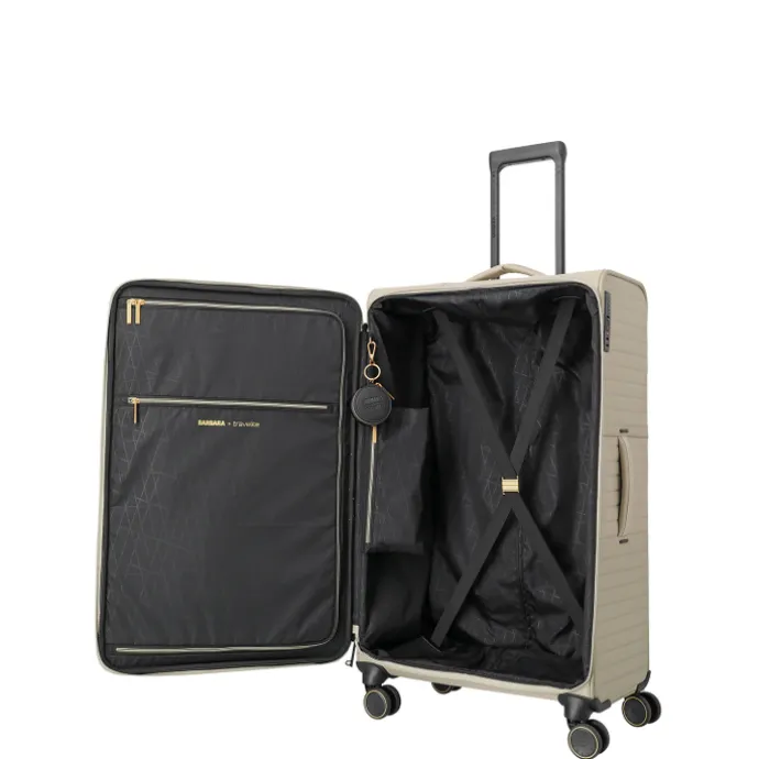 Travelite Barbara Stepp 4 Wheel Trolley L champagner