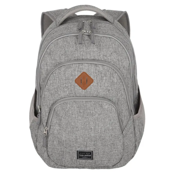 Travelite Basics Backpack Melange light grey