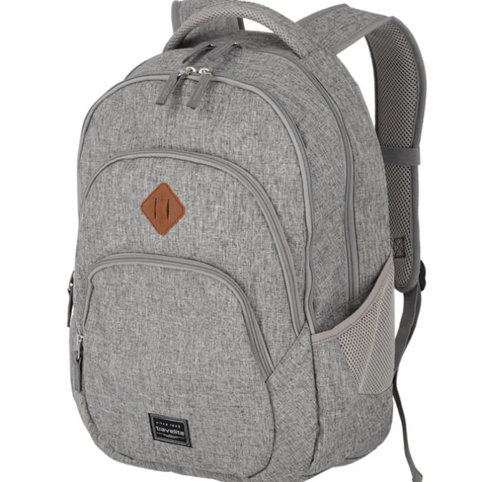 Travelite Basics Backpack Melange light grey