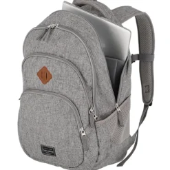 Travelite Basics Backpack Melange light grey