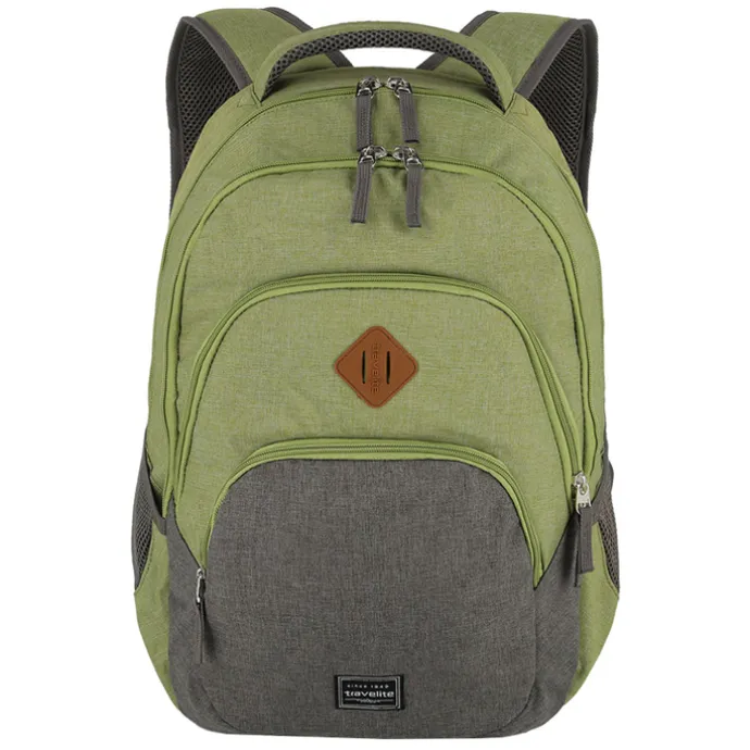Travelite Basics Backpack Melange green/grey