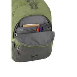 Travelite Basics Backpack Melange green/grey