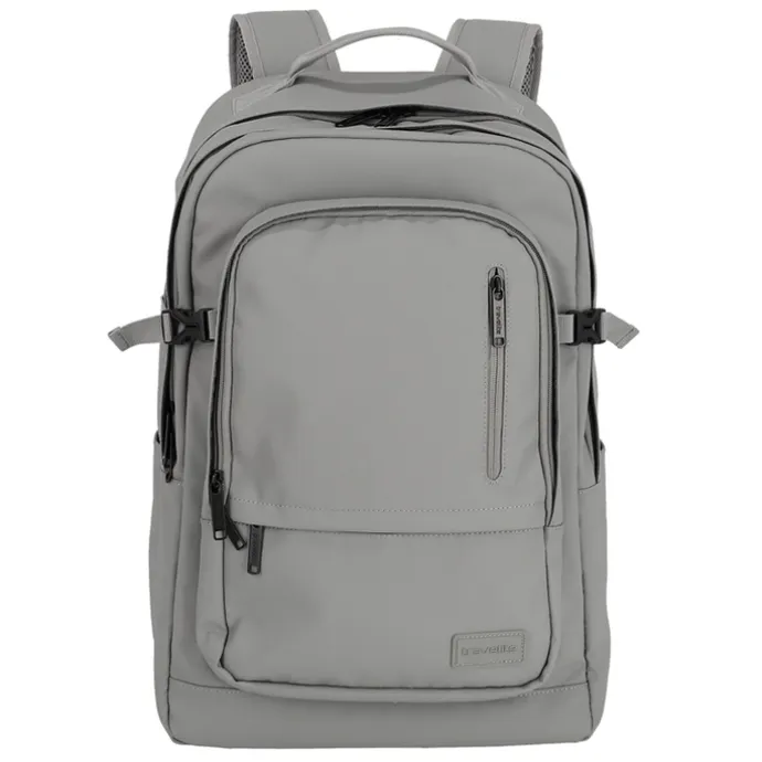Travelite Basics Backpack Water-repellent light grey