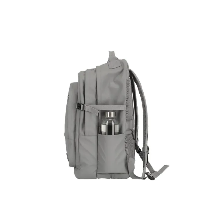Travelite Basics Backpack Water-repellent light grey