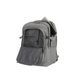 Travelite Basics Backpack Water-repellent light grey