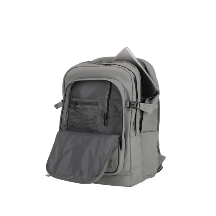 Travelite Basics Backpack Water-repellent light grey