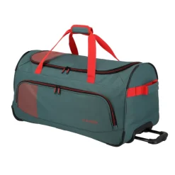 Travelite Basics Fresh Wheeled Duffle green/orange