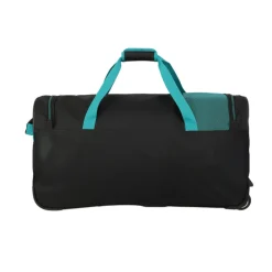 Travelite Basics Fresh Wheeled Duffle black/petrol
