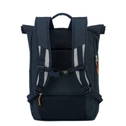 Travelite Basics Rollup Backpack navy/grey