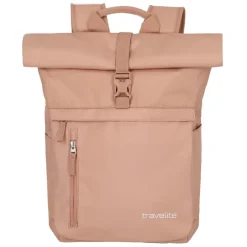 Travelite Basics Rollup Backpack rosé
