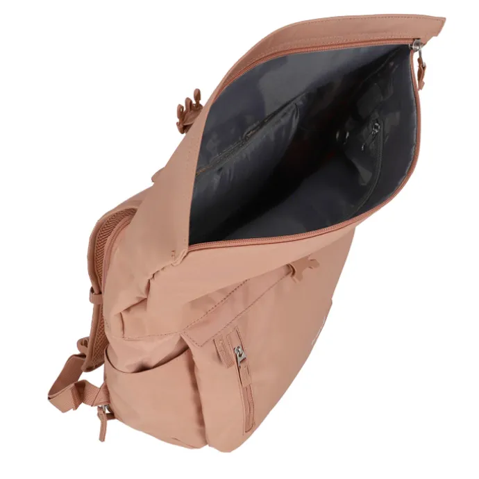Travelite Basics Rollup Backpack rosé