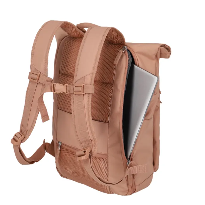 Travelite Basics Rollup Backpack rosé