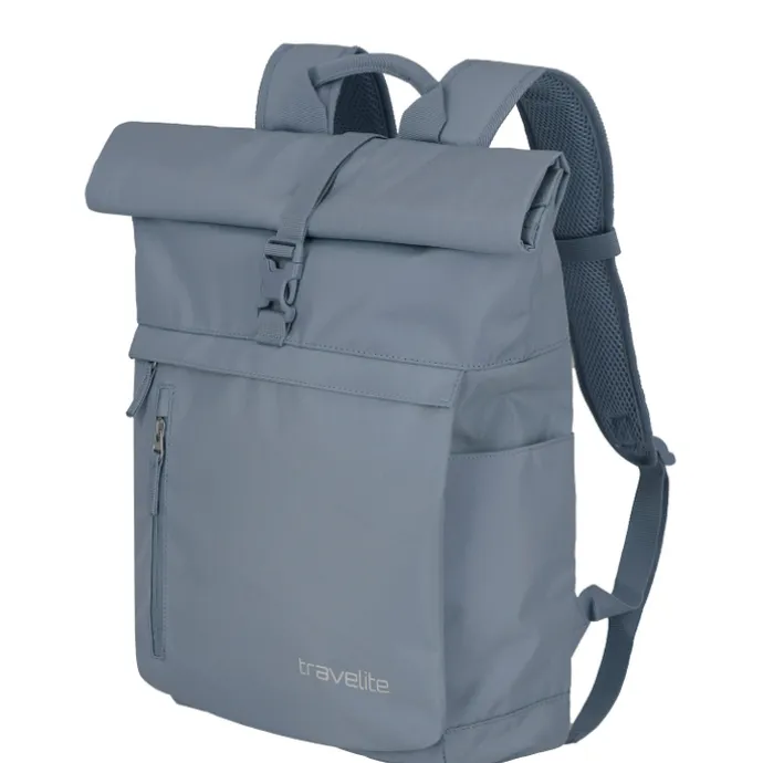 Travelite Basics Rollup Backpack bluegrey