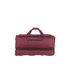 Travelite Basics Wheeled Duffle 70 Expandable dark red
