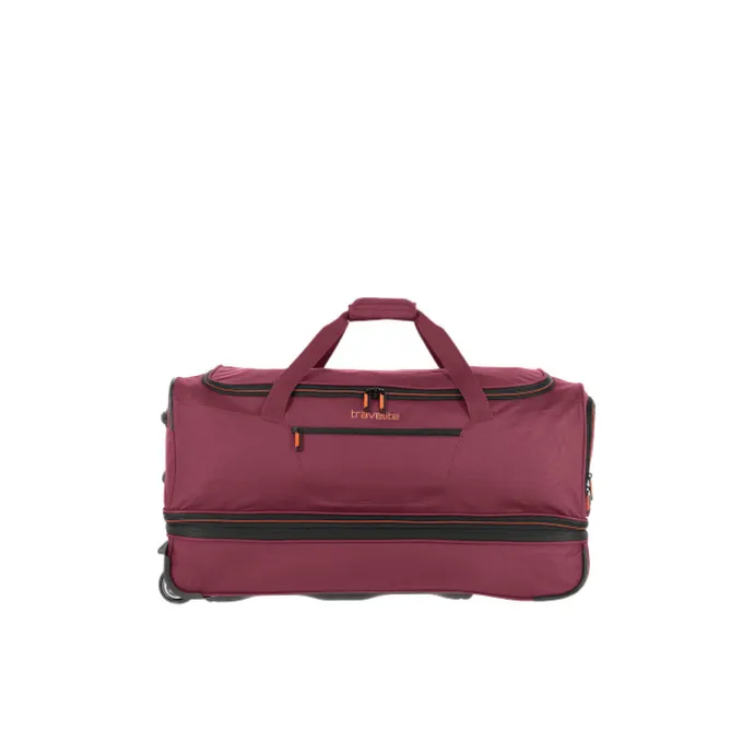 Travelite Basics Wheeled Duffle 70 Expandable dark red