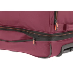 Travelite Basics Wheeled Duffle 70 Expandable dark red