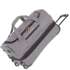 Travelite Basics Wheeled Duffle 55 Expandable grey