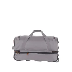 Travelite Basics Wheeled Duffle 55 Expandable grey