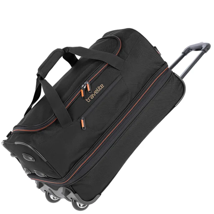 Travelite Basics Wheeled Duffle 55 Expandable black