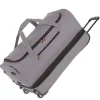 Travelite Basics Wheeled Duffle 70 Expandable grey