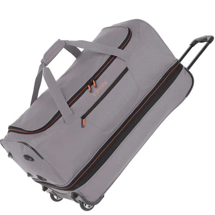 Travelite Basics Wheeled Duffle 70 Expandable grey