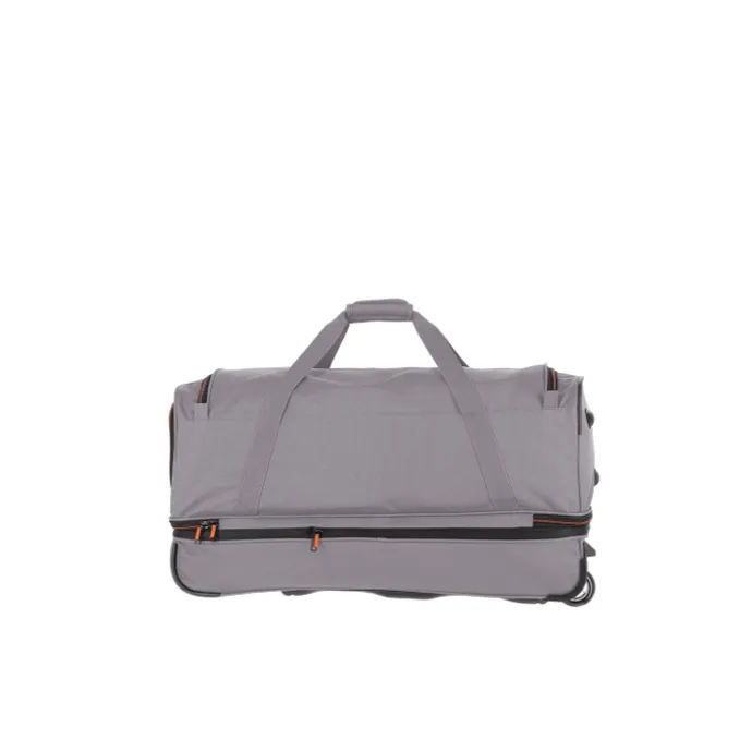 Travelite Basics Wheeled Duffle 70 Expandable grey