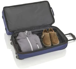 Travelite Basics Wheeled Duffle 70 Expandable grey