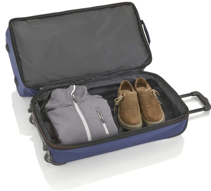 Travelite Basics Wheeled Duffle 70 Expandable grey
