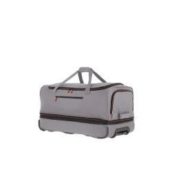 Travelite Basics Wheeled Duffle 70 Expandable grey