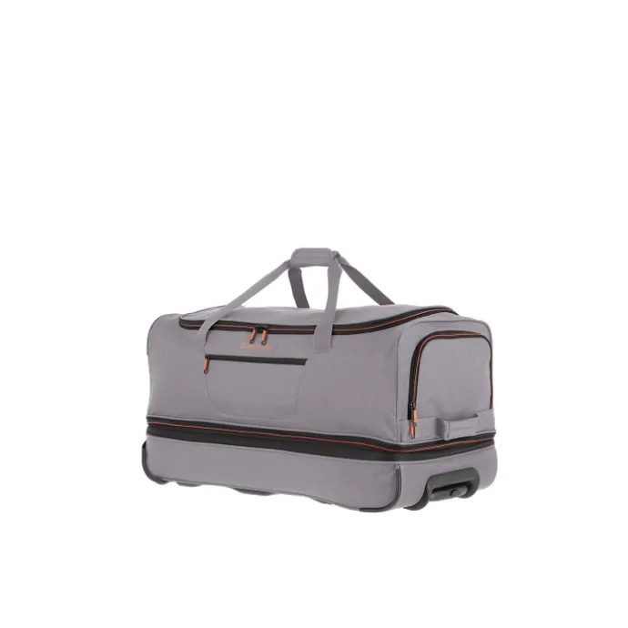 Travelite Basics Wheeled Duffle 70 Expandable grey