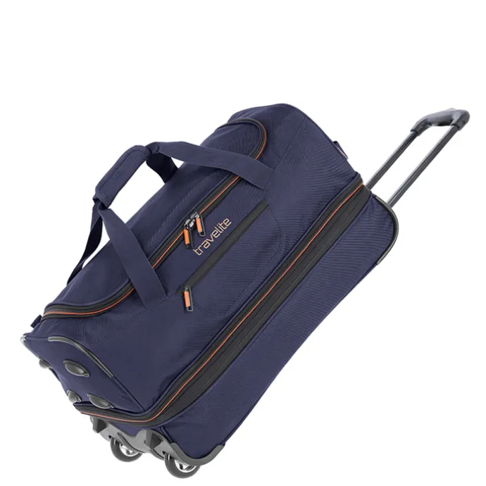Travelite Basics Wheeled Duffle 55 Expandable marine
