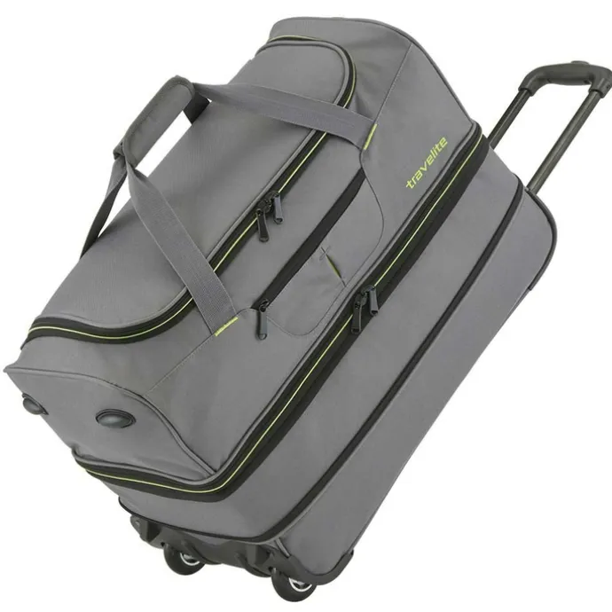 Travelite Basics Wheeled Duffle 55 Expandable marine